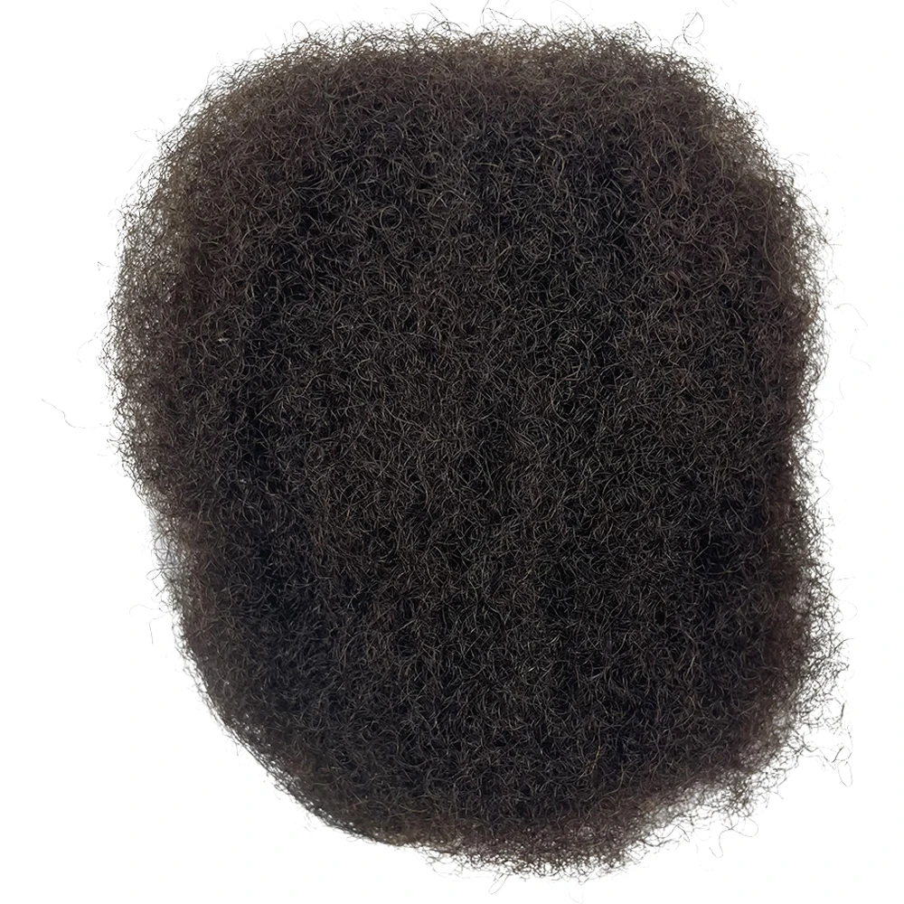 Tight Afro Kinky Human Hair,Ideal for Making,Locs Repair,Extensions,Twist,Braids 4 Bundles/Package #2 Dark Brown