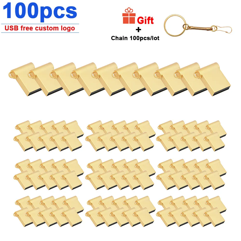 100 шт./лот USB флеш-накопитель по низкой цене 64 ГБ 32 16 8 4 карта памяти