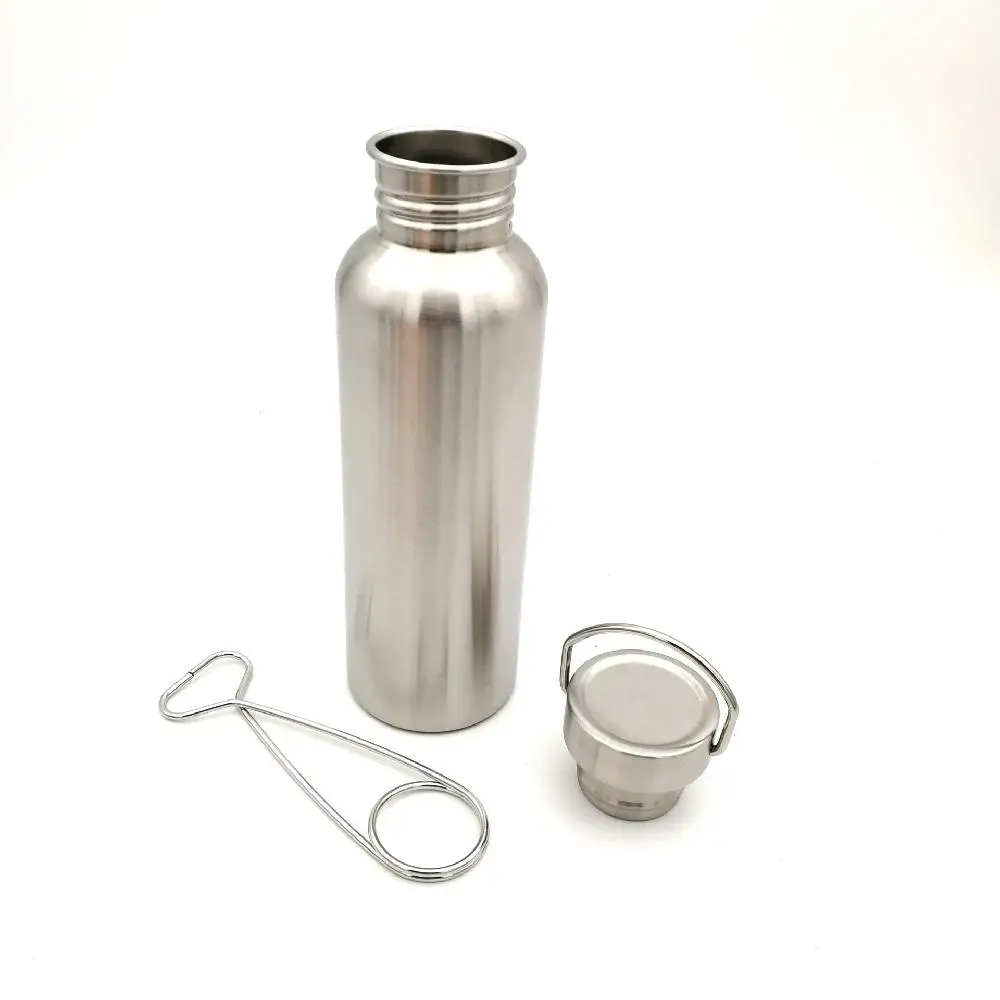 750ml cup with hook MeterMall бутылка для воды и наборы крюков 304 нержавеющая сталь инструмент для походов - Цвет: 750ml cup with hook