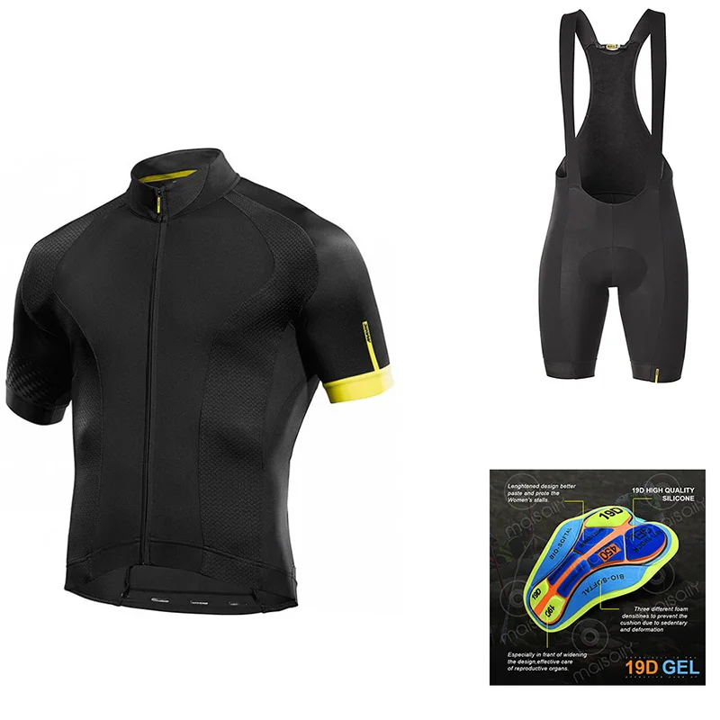 Mavic одежда для велоспорта Pro Team/дорожный велосипед одежда для гонок быстросохнущая Мужская велосипедная футболка комплект Ropa Ciclismo Maillot