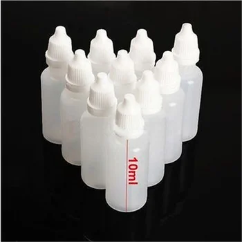 

20pcs 10ML Soft LDPE Plastic Empty Squeeze Eye Juice Liquid Dropper Bottles (20 Bottles with 4 Funnels)
