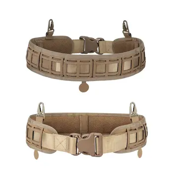 

Outdoor Training Waistband Cummerbunds Men Belt Nylon Padded Climbing Girdle W91C