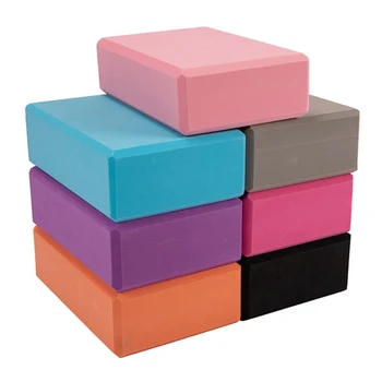 

New Arrival Training Yoga Blocks High Density EVA Anti Slip Resist Compression Yoga Props Pillow Splits