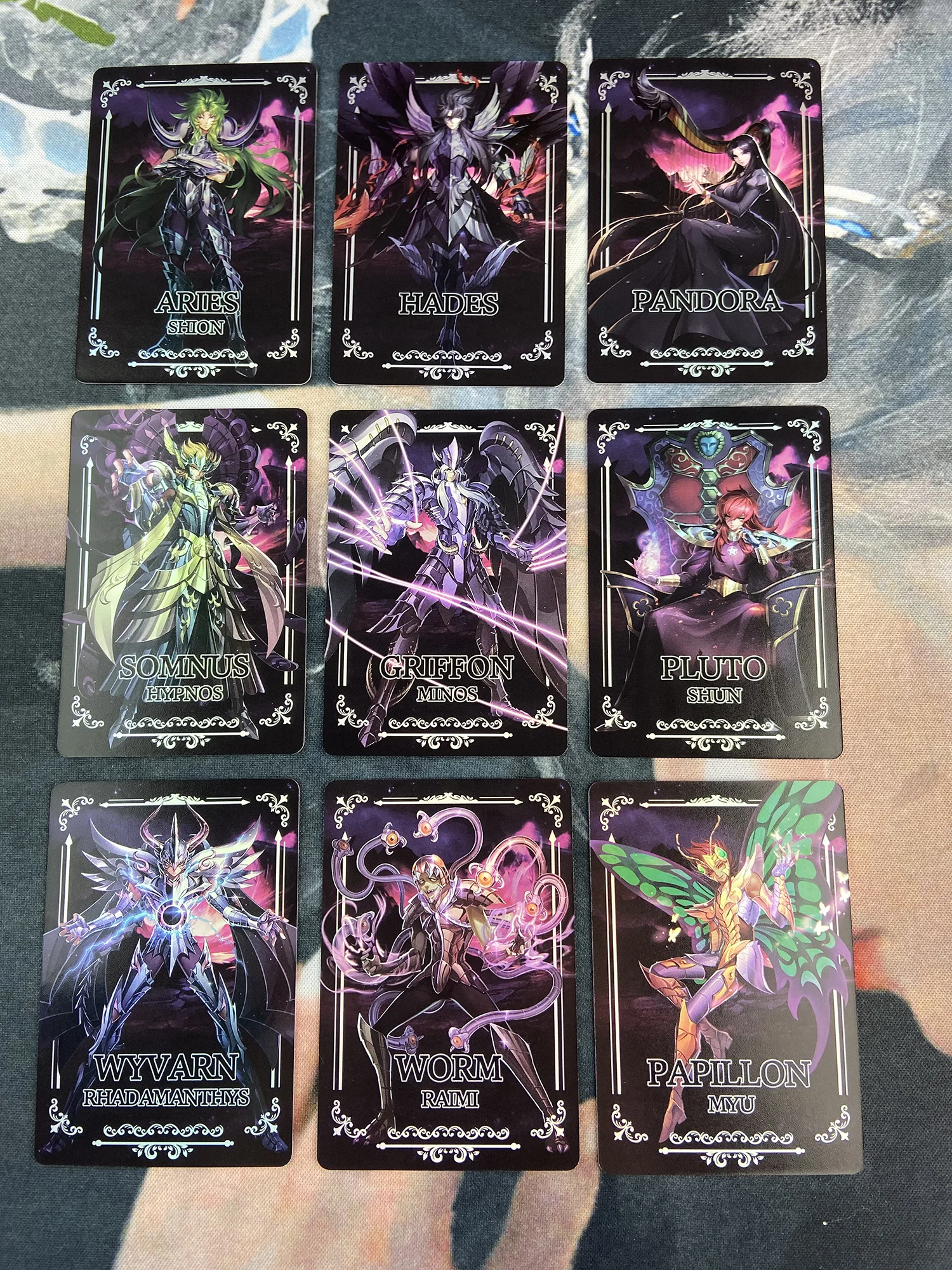 9 шт./компл. Saint Seiya N0.10 Repaint оригинальные композитные игрушки для рукоделия хобби