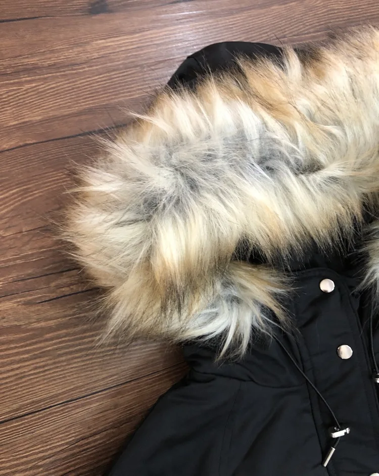 

Dpp19 Autumn And Winter New Style WOMEN'S Dress Hooded Short Pike Coat Women's