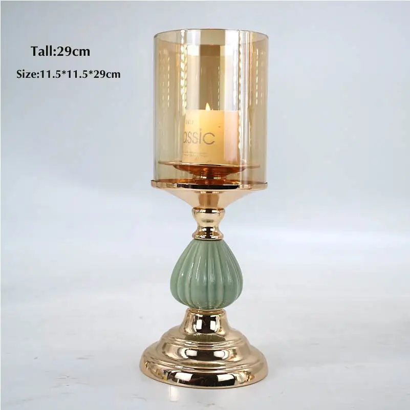 gold candle stand Европейский ретро металлический подсвечник металлический высококачественный подсвечник для дома Свадебные принадлежности креативный подсвечник - Цвет: gold candle stand