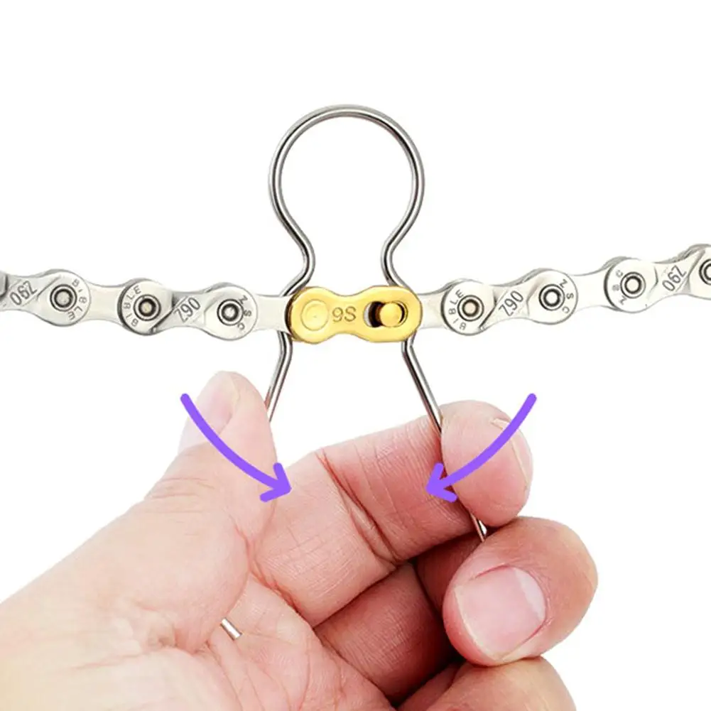Duokon Lot De 5 Maillons Rapides Maître 415 – Connecteur Universel Chaîne Moto 2 Temps, Quad, Dirt Bike (Noir)