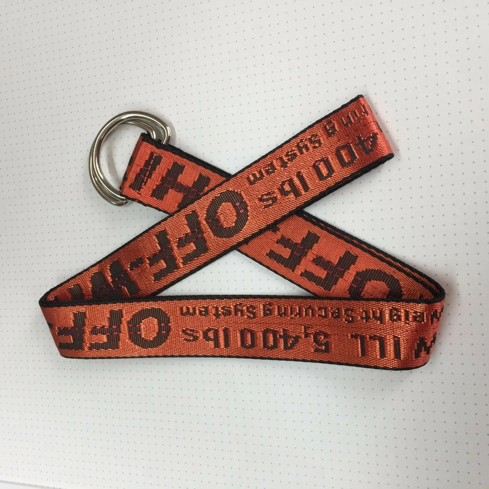Оранжевый Off-White-Yellow-Belt-Gosha-Rubchinskiy-Length-Size-S-2XL-for-100cm-200cm эскиз 1 бело-желтый-пояс-Гоша-Рубчинский - Цвет: Оранжевый