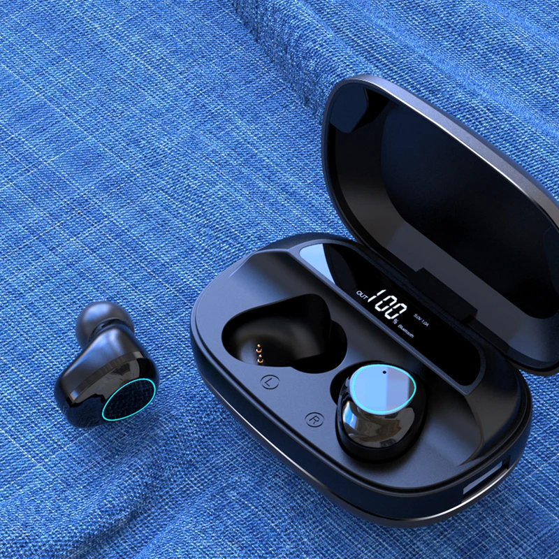

TWS G16 Touch Control Binaural Bluetooth 5.0 Earphone Wireless Earbuds Stereo Noise Cancelling Waterproof Headset 6h Music Time