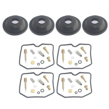 

New Arrival High Quality 4 Set Carburetor Carb Repair Kit Diaphragms For KawasakiNinja 750R Durable And Practical