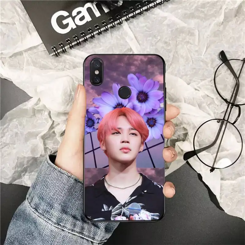 YNDFCNB Park Jimin Kpop Soft Phone Case Cover for Xiaomi Redmi 5 5Plus 6 6A 4X 7 7A 8 8A 9 Note 5 5A 6 7 8 8Pro 8T 9 best phone cases for xiaomi