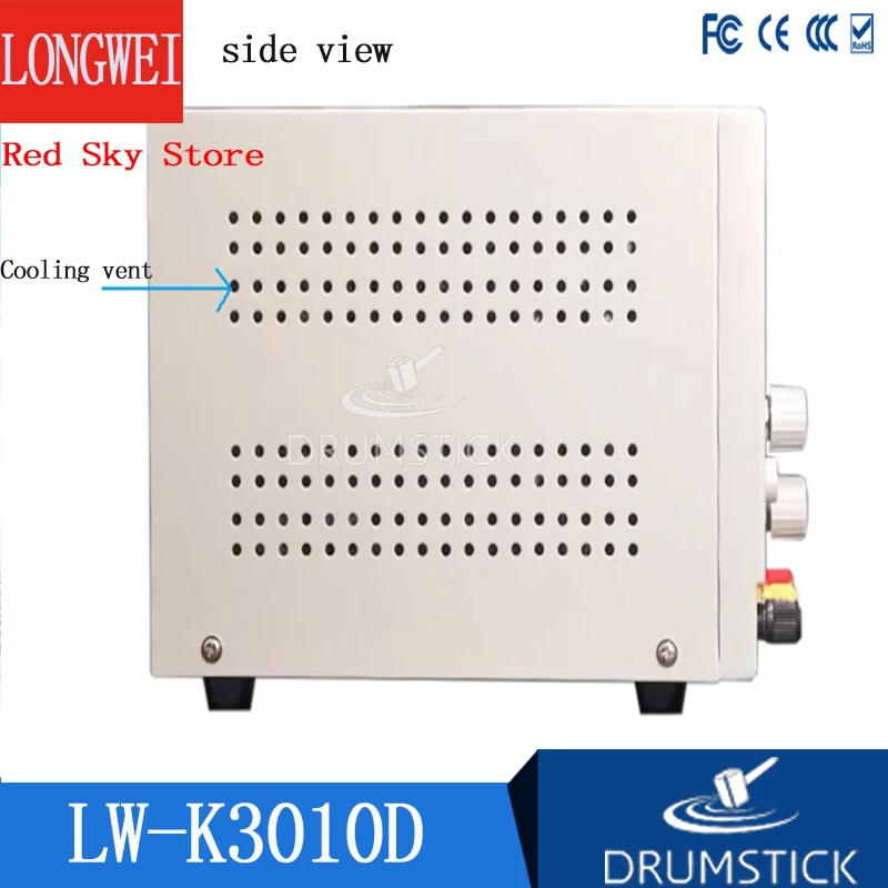 LW-3010D 30 в 10 А мини Регулируемый цифровой источник питания постоянного тока лабораторный импульсный источник питания 110 В 220 В штепсельная вилка стандарта ЕС/Австралии/США
