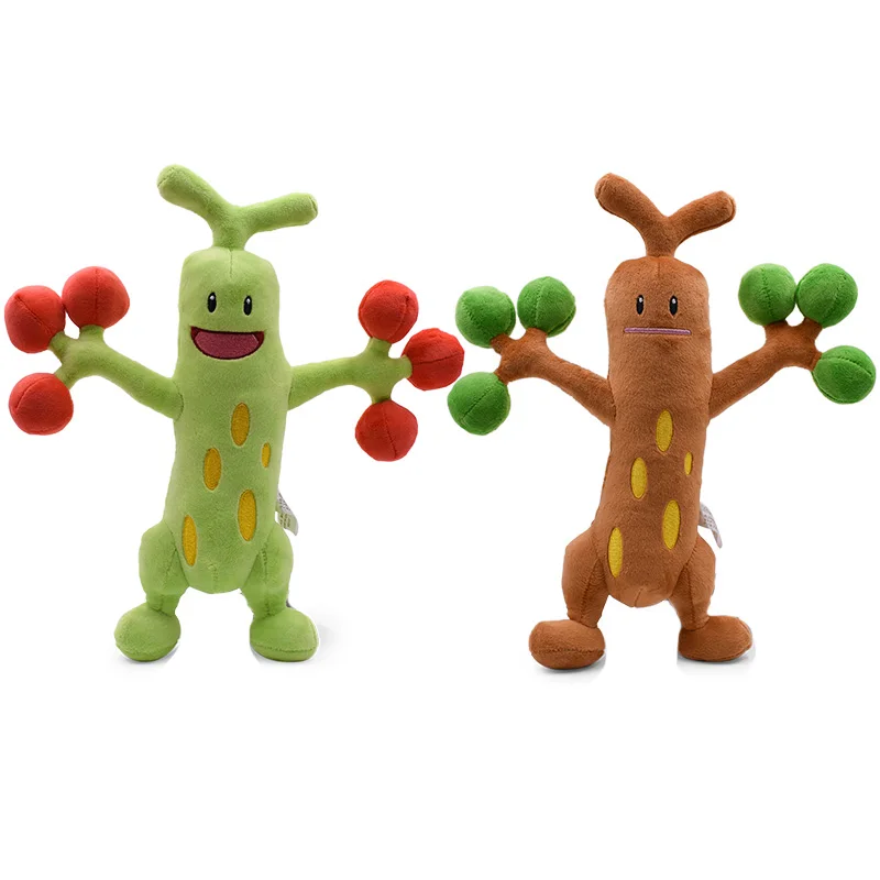 Sumowoodo Плюшевые игрушки мультфильм игрушка Зеленая кукла на дерево милые плюшевые игрушки для детей рождественские подарки - Color: 2pcs