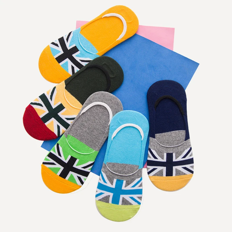 Носки мужские и женские хлопковые короткие 5 пар|Мужские носки| |