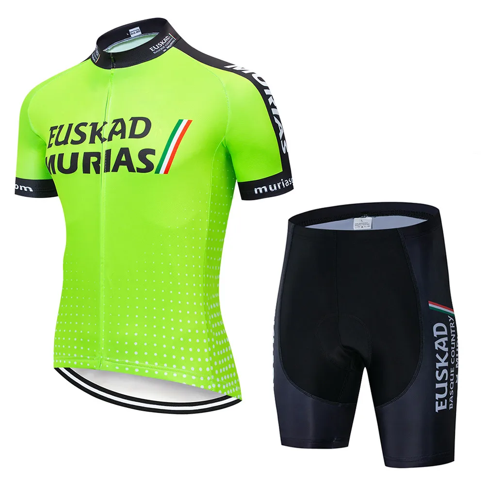 EUSKAD Велоспорт Джерси короткий рукав летний дышащий детский нагрудник шорты велосипедная одежда быстросохнущая Roupa Ciclismo Maillot - Цвет: Cycling jersey