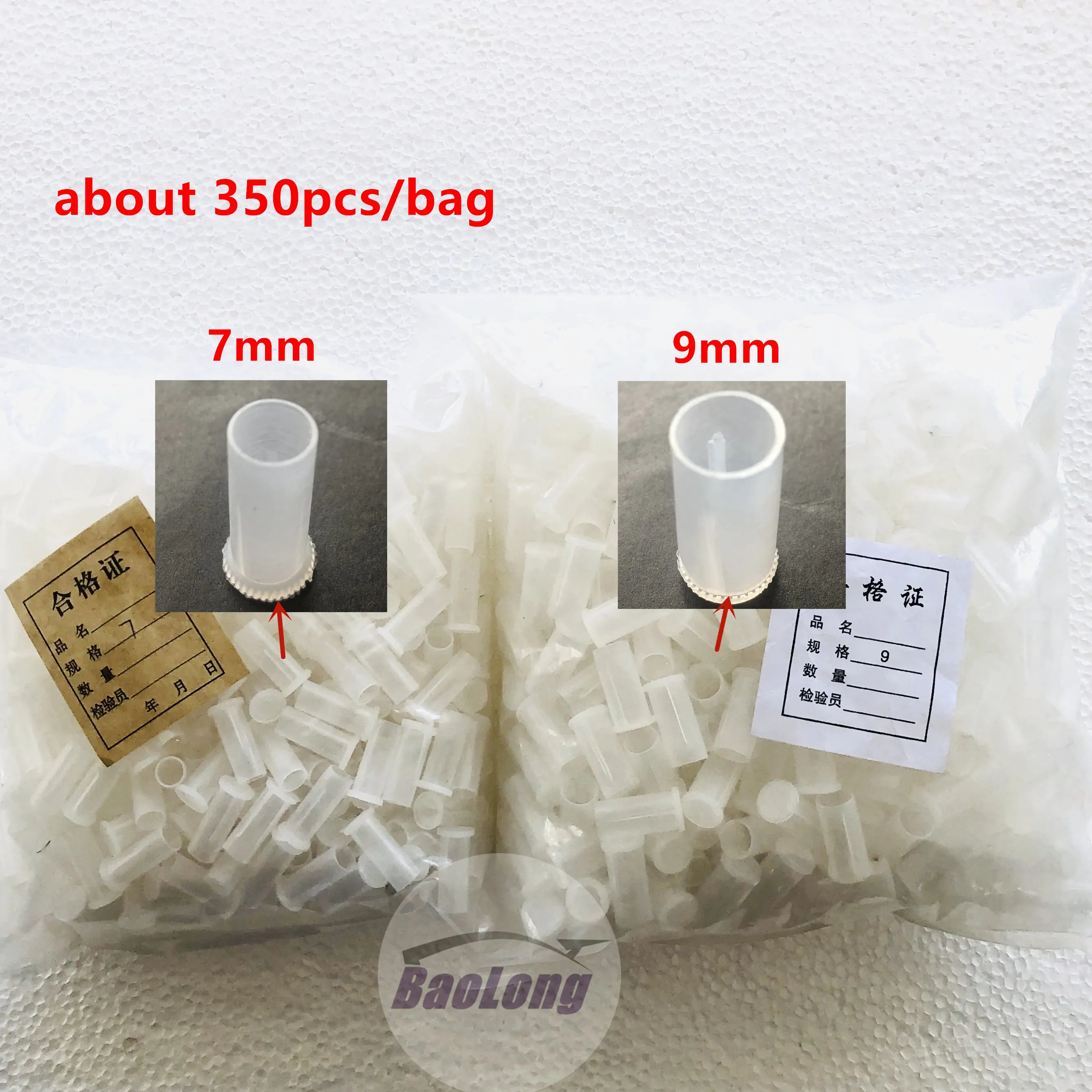 Diesel Common Rail Injector Nozzle Dust Cap Inner Diameter 7mm and 9mm Injector Nozzle Protection Cover 350pcs diesel injector seal kits