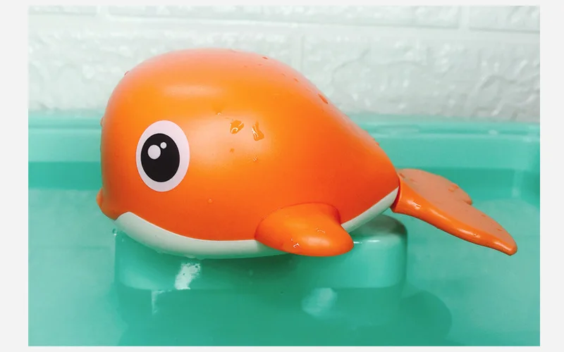 Детская игрушка для ванной с водой, маленький весенний КИТ, игрушки для ванной, для детей и младенцев, подводная лодка, вода Sp