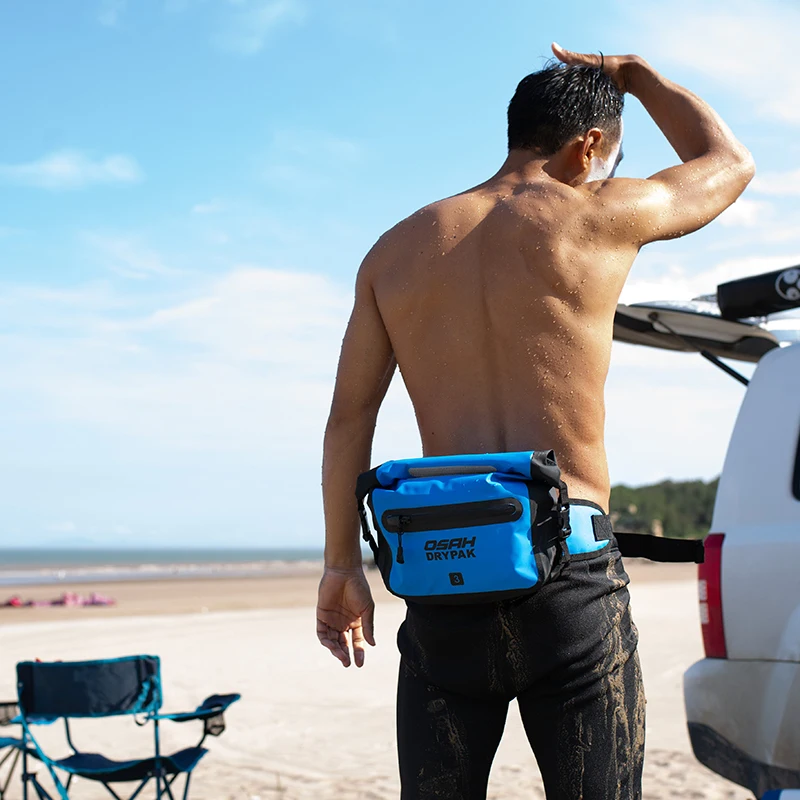 Waterproof Swimming Bag, Ski Drift Shoulder Waist Pack, Beach Holiday, Dry and Wet Separation