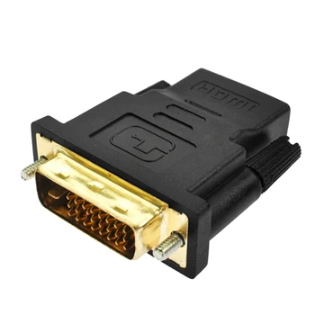 

1080P HDMI to DVI 24+1 Adapter Cable Female to Male Switcher Video Converter for PC Computer PS3 Projector TV Box HDTV TV