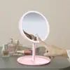 Espejo retroiluminado para maquillaje, luz LED blanca Natural, tocador, desmontable, Base de almacenamiento, 3 modos para espelho lustro LED ► Foto 3/6