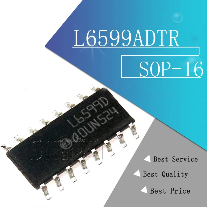 5pcs/lot L6599ADTR L6599AD L6599A L6599 = L6599D SOP-16 | Электронные компоненты и принадлежности