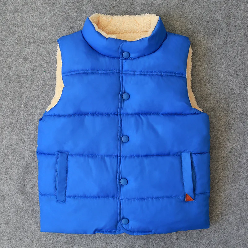 ; детский хлопковый жилет; Новинка года; плотный детский жилет для мальчиков и девочек; жилет из берберского флиса