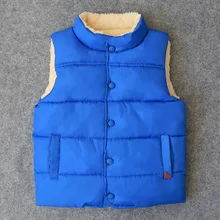 ; детский хлопковый жилет; Новинка года; плотный детский жилет для мальчиков и девочек; жилет из берберского флиса