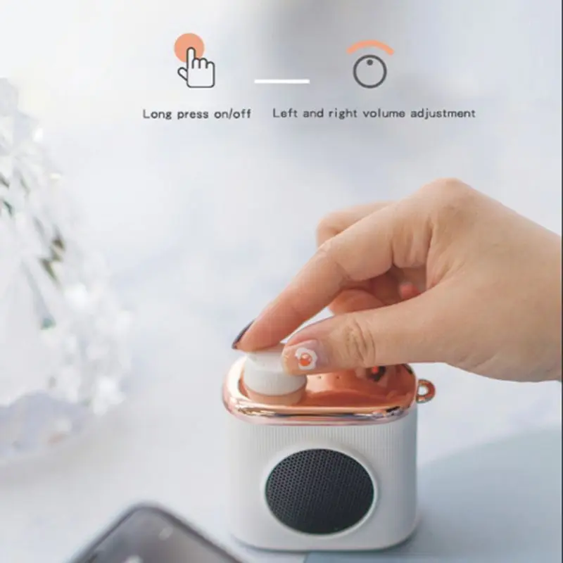 Мини Портативный ретро Bluetooth динамик тяжелый бас объемный динамик