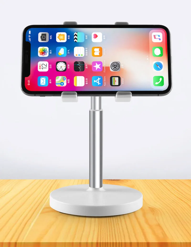 Настольный держатель планшета для iPhone X 8 samsung 4-10 дюймов, регулируемая подставка-держатель для планшета для iPad Air Mini 1 2 3 4