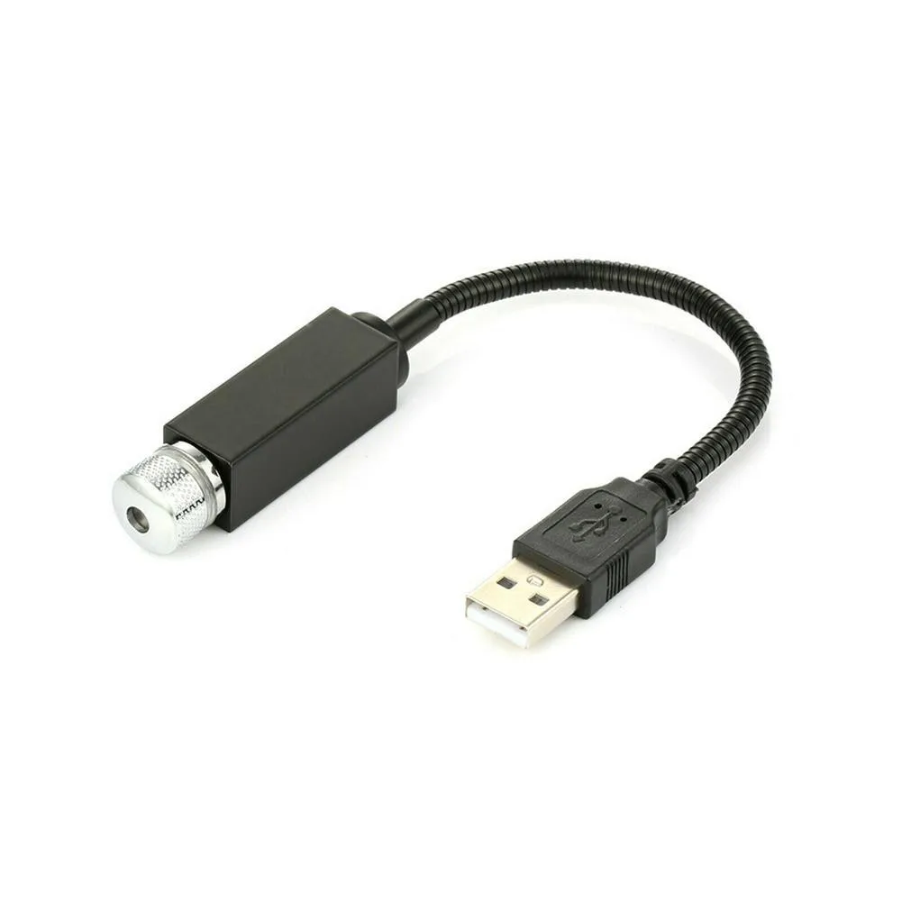 Горячий автомобильный атмосферный светильник USB звездное небо лампа украшение звезда Потолочный проекционный светильник лазер USB крыша интерьер автомобиля