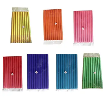 

10pcs/Lot Curler Makers Soft Foam Bendy Curls Adjustable Home DIY Styling Hair Rollers Tool 2/1.4/1.2cm Hair Curler 7 colors New