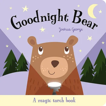 

Goodnight Bear Magic Torch Book Flashlight Book English Educational Picture Books Children Story Book