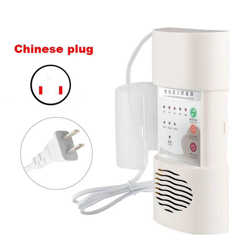 China plug Sterhen 220 В O3 озоновый очиститель воздуха домашний воздухоочиститель кухня и дезодоратор для ванной комнаты удаление курения Formadehyde - Цвет: China plug