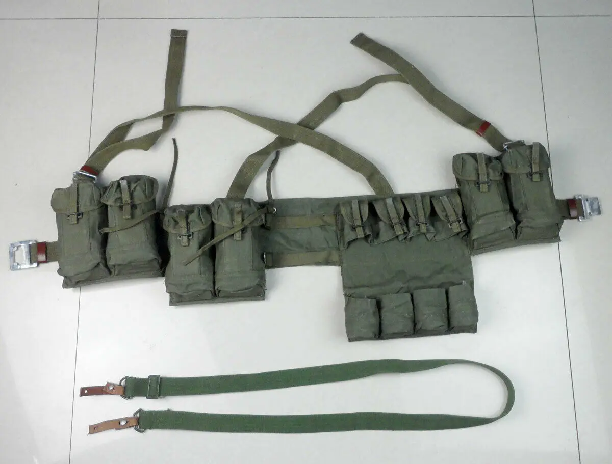 tomwang2012. China Type 63 Carbine Ammo Pouch Chest Rig Rifle Sling