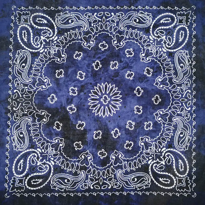 New Fashion Hip Hop 100% Cotton Bandana Square Scarf 55cm*55cm Black Red Paisley Headband Printed For Women/Men/Boys/Girls - Image 27
