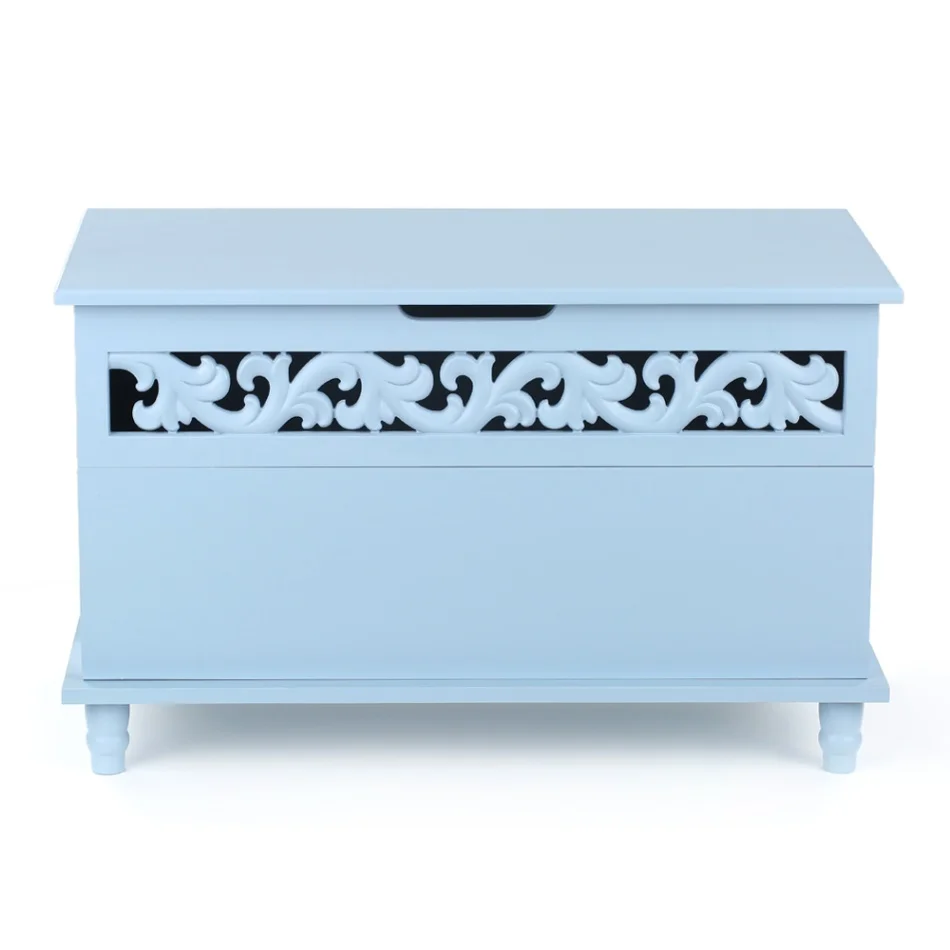 Light blue Гостиная спальня ванная комната шкаф Современный Прямоугольник сундук для хранения большое игрушечное одеяло скамейка для хранения - Цвет: Light blue