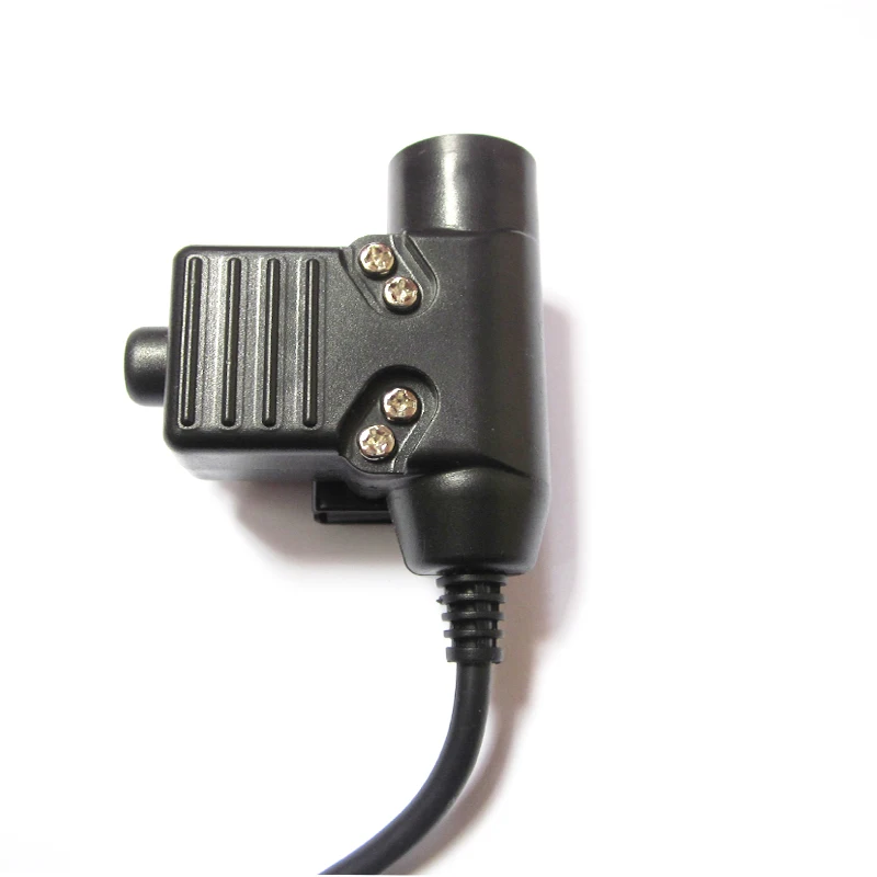 U94 PPT Cable Adaptor for Z Tactical Bowman Elite II Headset, Motorola CP040, CLS446, CLS1110, CLS1410, CP200, RDU2020, GP88