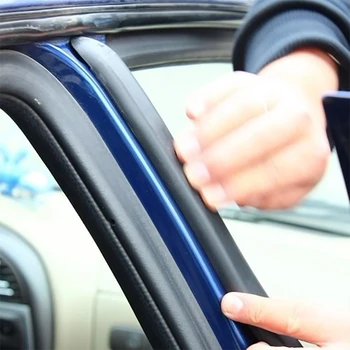 

2pcs Car Styling Universal B Pillar Seal Strip Sticker Soundproofing Waterproof Sealing Sticker Exterior Automobiles Accessories