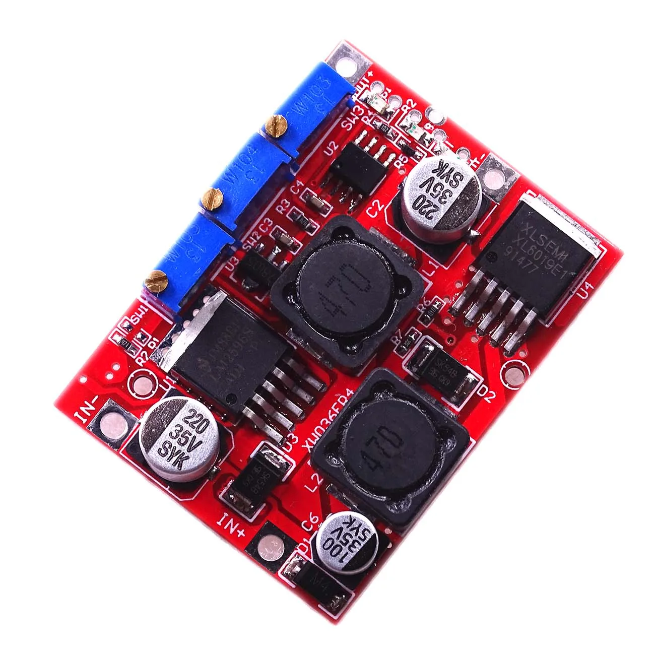 LM2577S XL6019 LM2596S шаг вверх вниз Boost Buck напряжение преобразователь питания Модуль неизолированный постоянный ток доска 15 Вт 3A