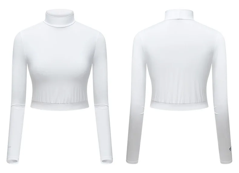 Roupas De Golfe Camisetas Mujer рубашка для гольфа с круглым вырезом Женская рубашка с рукавом для защиты от солнца для мужчин ледяные колготки модельная одежда
