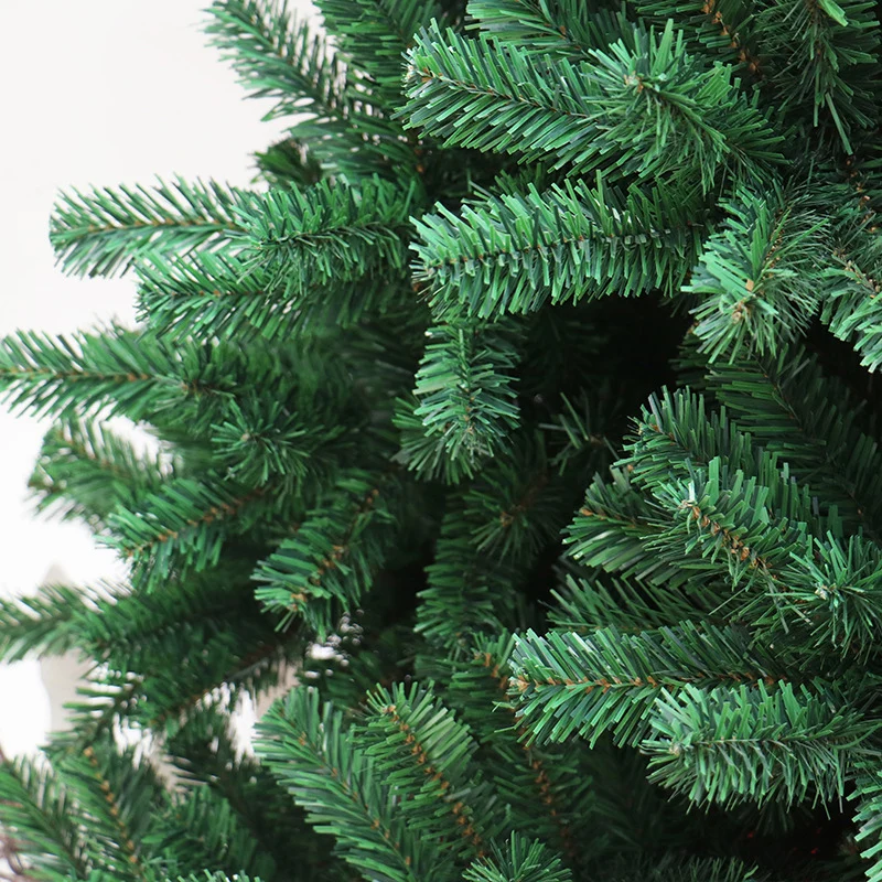 Искусственная ПВХ Рождественская елка шифрование Зеленая елка украшения Рождественское украшение для украшения дома аксессуары