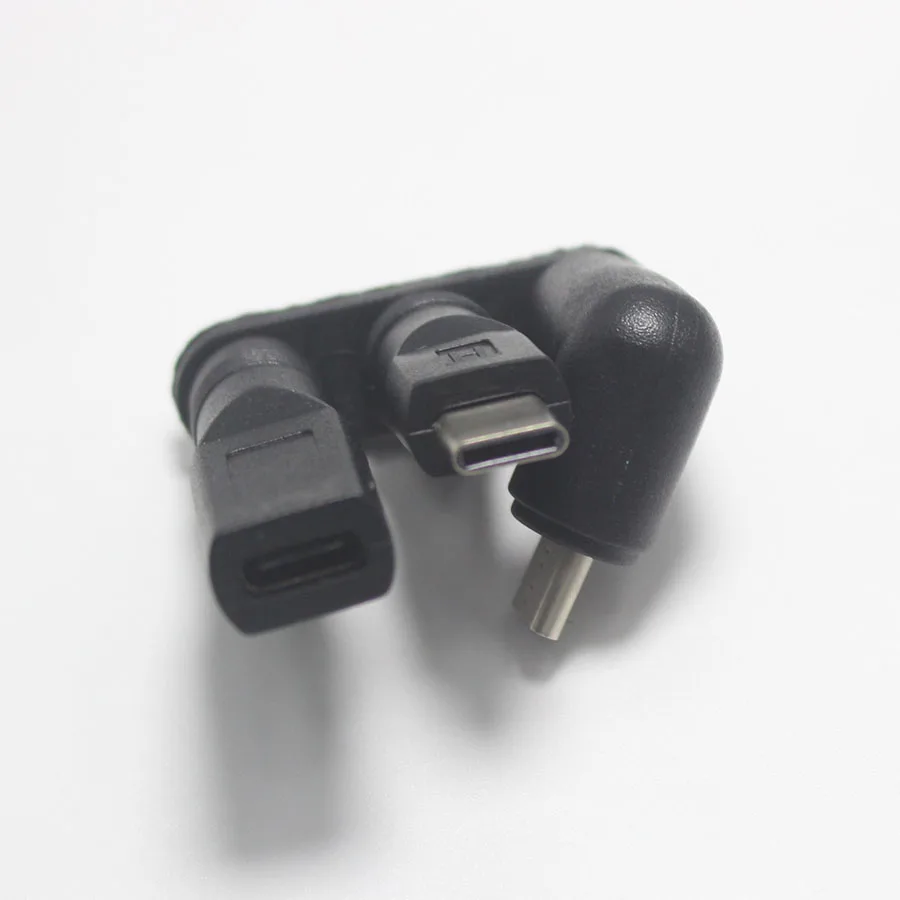 1 комплект 5,5x2,1 мм гнездо для типа C USB 3,1 штекер 90/180 градусов DC разъем питания адаптер для Android one plus