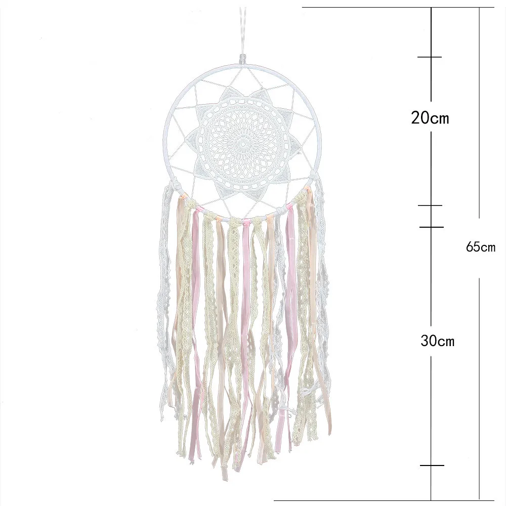 Новый кружевной Ловец снов украшения для дома подвеска в виде кружева