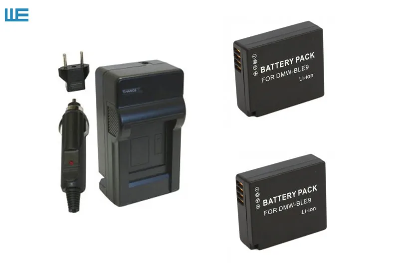 DMW-BLE9E, BLE9E, DMW-BLE9, BLE9, DMW-BLG10 BLG10 BP-DC15 BPDC15 Батарея+ Зарядное устройство для цифрового фотоаппарата Panasonic Lumix DMC-GF3 DMC-GF5 DMC-GF6
