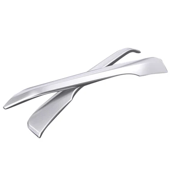 

2Pcs Fit for Bmw X1 F48 2016 2017 Front Head Fog Lamp Cover Trim Molding Car Accessories Styling