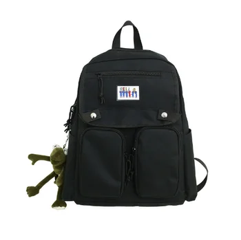 

Korean version of high school college style student backpack men and women large capacity campus student tooling backpack