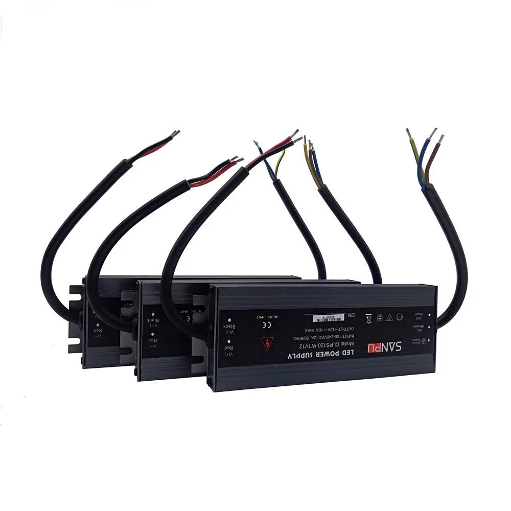 Высокое качество блок питания светодиодной ленты AC110V/220V к DC12V Светодиодный