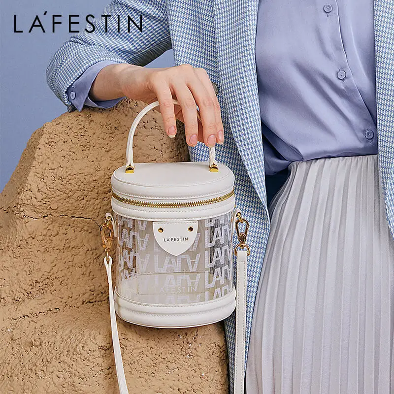 Женские сумки-ведро LAFESTIN сумки через плечо с ручками сверху сумка-мессенджер |