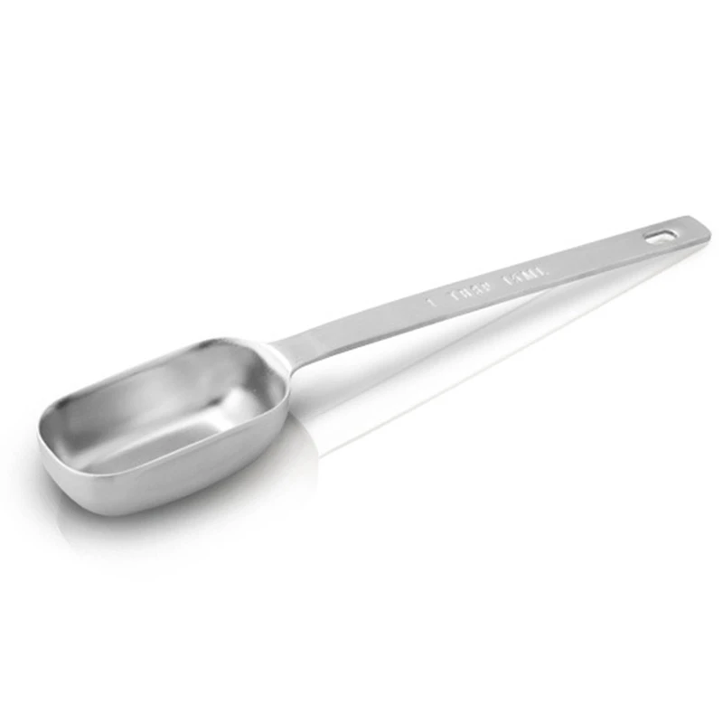 15Ml Kitchen Scale Measuring Spoon Long Handle Stainless Steel Coffee