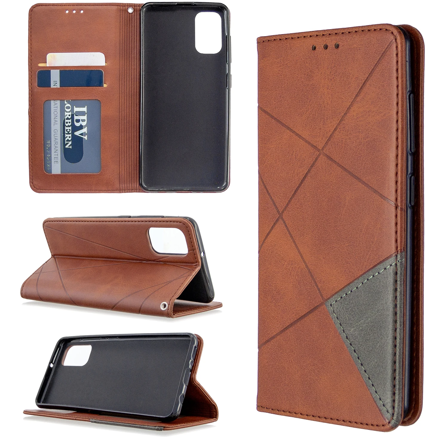 Магнитный кожаный чехол для Samsung Galaxy A70E A41 A11 A51 A31 S20 S20plus S20Ultra Note10 PU Чехол книжка с
